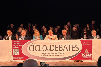 Câmara Municipal de Águas da Prata participa de evento promovido pelo Tribunal de Contas do Estado de São Paulo