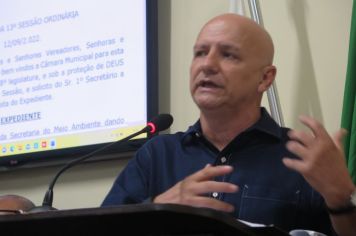O jornalista Hamilton Zapaterini dos Reis, da Rádio Prata, e o ex-prefeito Carlos Henrique Fortes Dezena participaram da Tribuna da Comunidade