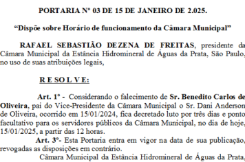 NOTA DE PESAR