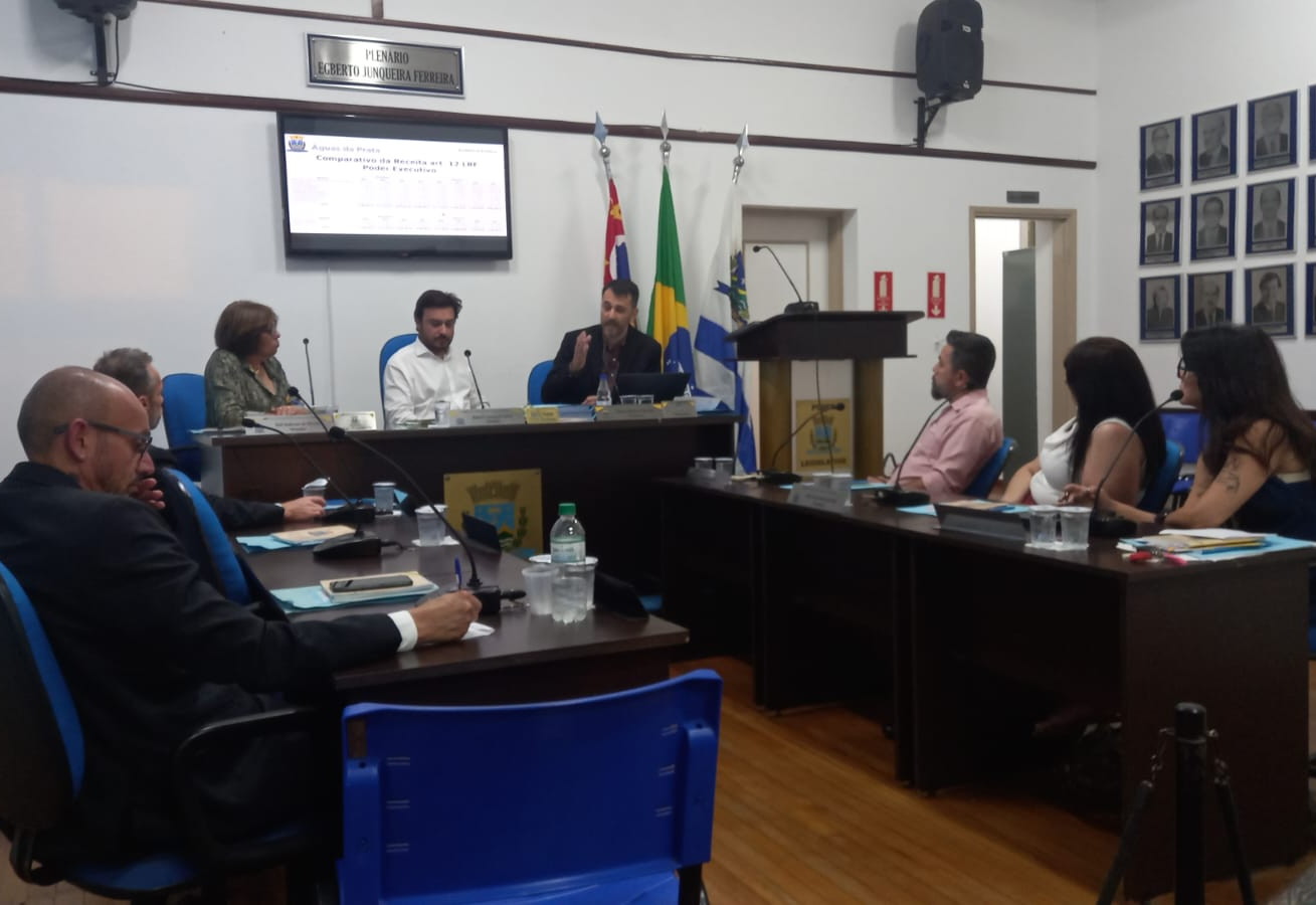 Câmara Municipal de Águas da Prata realiza audiência pública sobre PPA e LDO